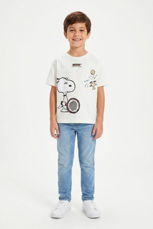 M/c mm silk lic snoopy off white off white