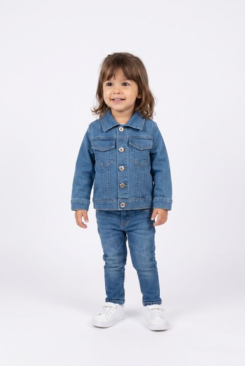 Jaqueta inf1/3nas 2002006 jeans médio jeans azul escuro