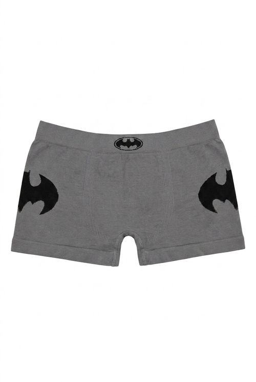 Cueca Boxer Infantil Menino Cinza Batman DC Comics