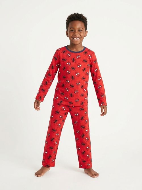 Aces info atj035 pijama 4-10 ml spider estampado