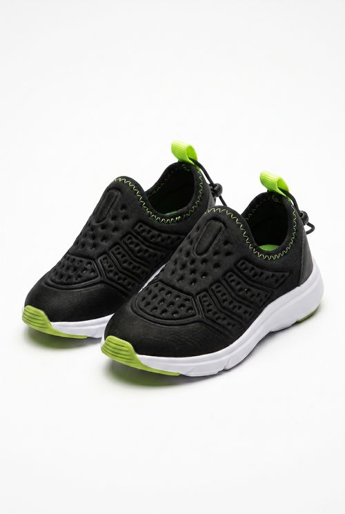 Tns cf neop 066 preto/verde preto