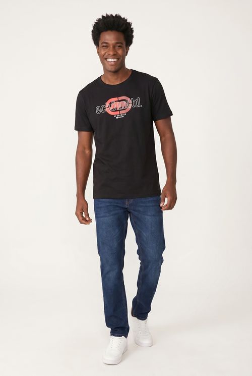 Camiseta masc street ek850 ecko preto preto