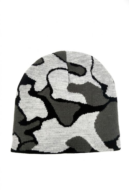 Gorro Masculino Cinza Camuflado Urbano