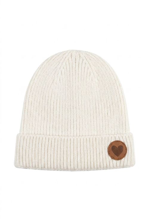 Gorro Feminino Off White Patch Coração