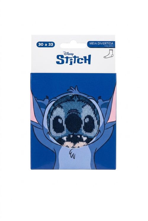Aces juv 34-39 avs022 meia stitch estampado