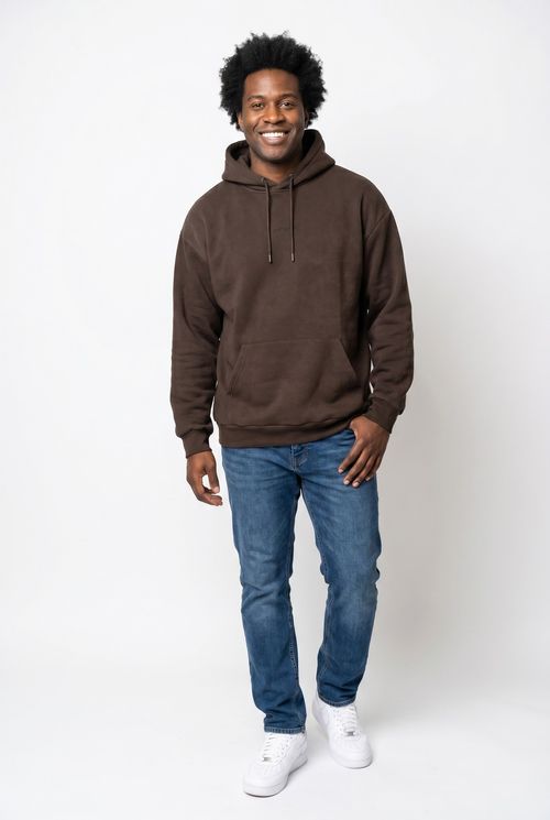 Masc trendy mtm032 mol oversized brown marrom escuro