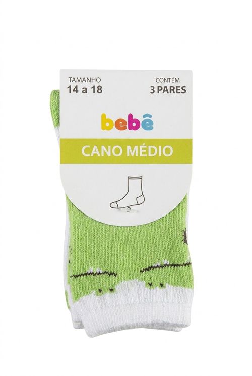 Acess bebe 3x1 bichinhos fofos 14-18 estampado