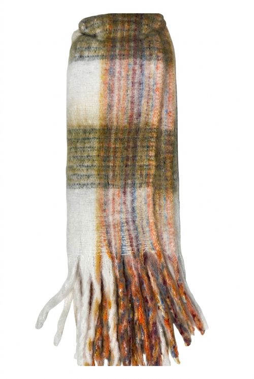 Pashmina Feminina Multicores Xadrez