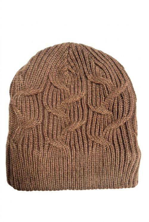 Aces masc amo044 gorro text marrom marrom claro