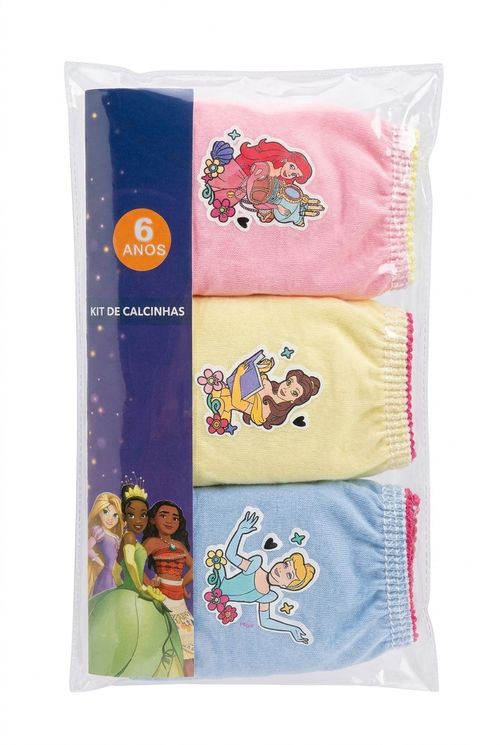 Aces inf 6 abc137 kit calcinha princesas sortido