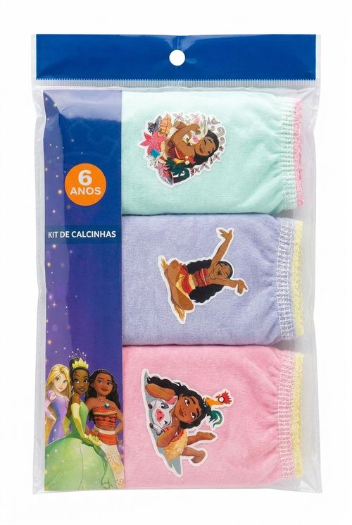 Aces inf 6 abc140 kit calcinha moana sortido