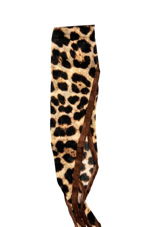 Lenço Feminino Estreito Animal Print Onça