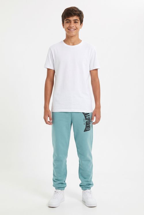 Calça Jogger Infantil Verde Pistache California