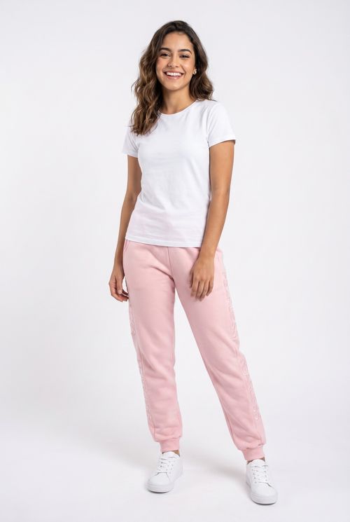Fem fsh ffa019 calca moletom rosa rosa