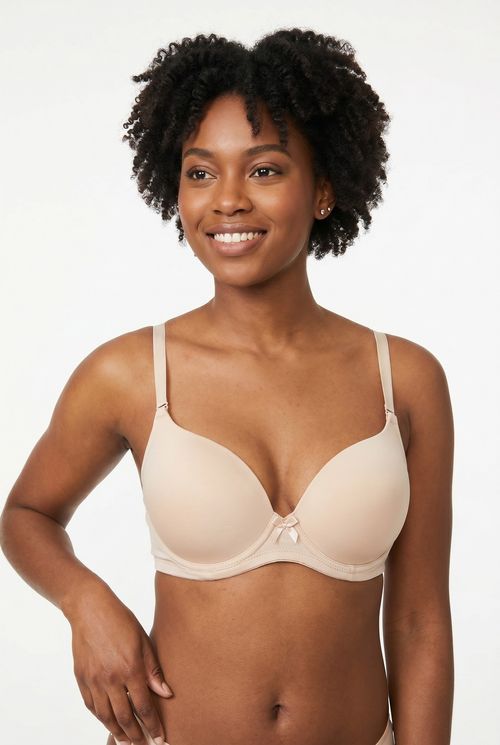 Ling basico lbs083 sutia base bege claro
