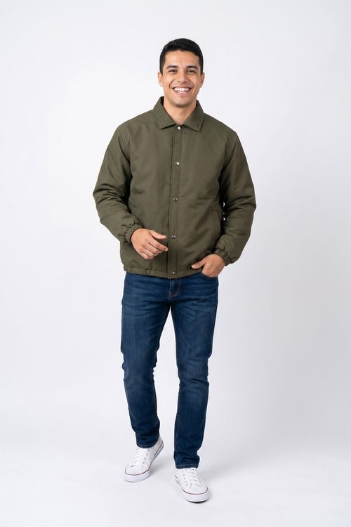 Masc casual mcj026 jaq microf text vde verde escuro
