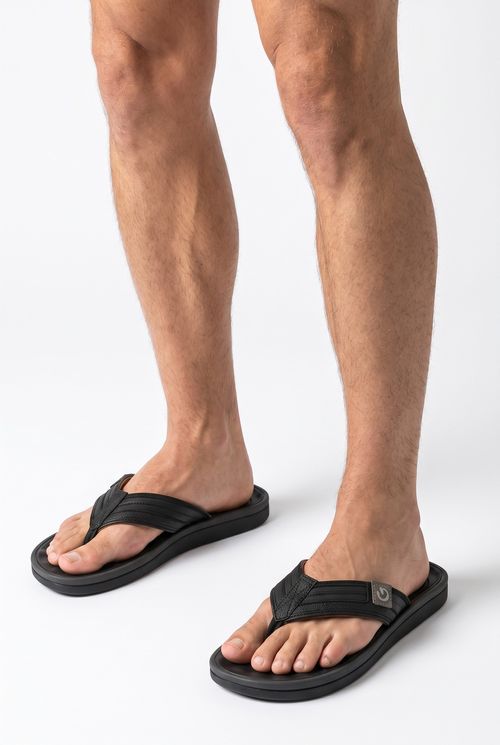 Chinelo Masculino Alabama Conforto Premium Preto