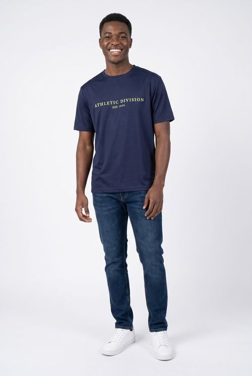 Camiseta Masculina Azul Marinho Athletic Division 1975