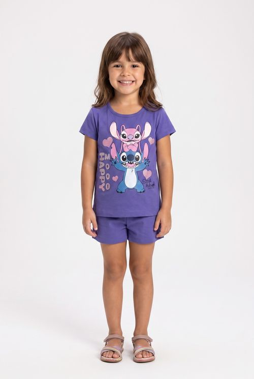 M/c licenciada 4/8 nas stitch roxo roxo