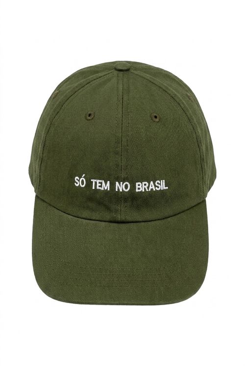 Boné Dad Hat Masculino Verde Militar Só Tem No Brasil