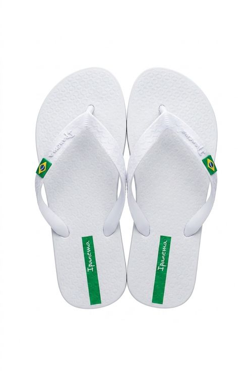 Chinelo Infantil Menina Ipanema Brasil Branco