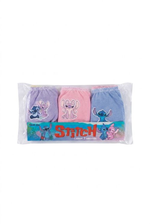Aces inf 4 abc138 kit calcinha stitch sortido