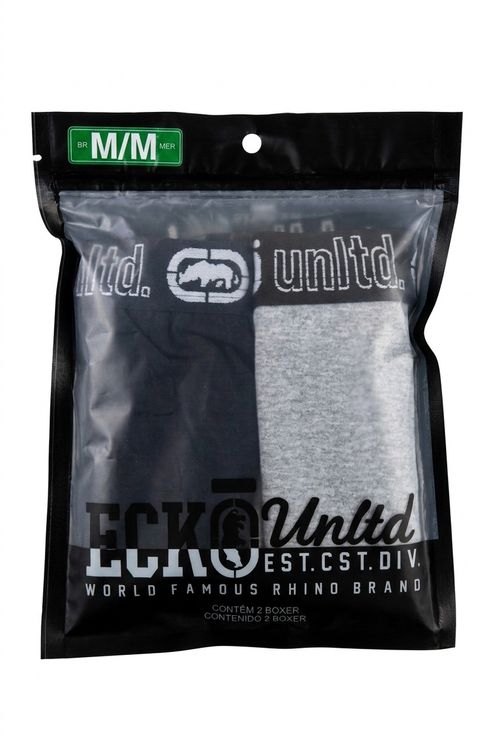 Kit 2 Cuecas Boxer Masculinas Ecko Unltd Microfibra