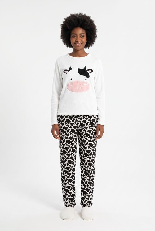 Ling noite ldj044 pij coral bord vaca branco