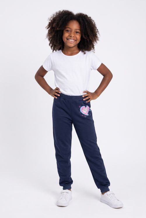 Calca inf10/16nas silk marinho marinho